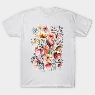 Loose florals T-Shirt